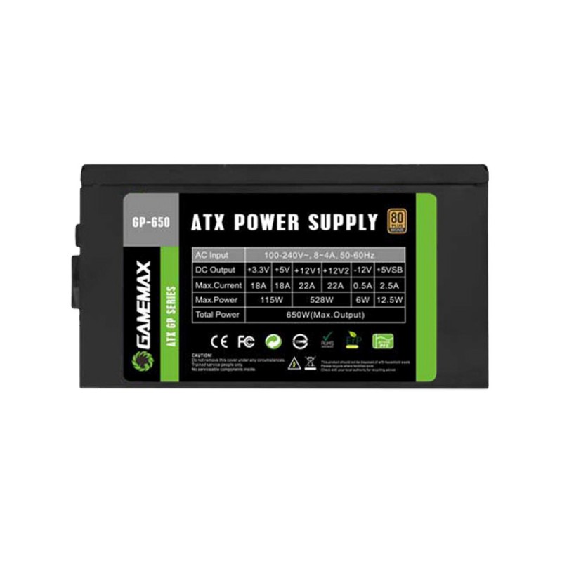 Alimentatore PC Snowman PL650 Da 650W - 80 Plus Bronzo, Silenzioso E Affidabile Per Il Tuo Computer - 3