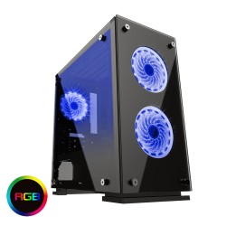 Case Micro-Atx GameMax H605-TA Black 0.6mm SPCC 3*Usb3.0/2.0 3*Fan RGB Sync 12V 4Pin Front & Side Glass