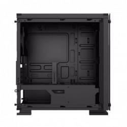 Case Micro-Atx GameMax H605-TB Black 0.6mm SPCC 3*Usb3.0/2.0 3*Fan RGB Sync 12V 4Pin Front & Side Glass