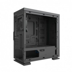 Case Micro-Atx Gamemax Dark Ranger Black 0.6mm SPCC 3*Usb3.0/2.0 1*Fan Rainbow Side Glass