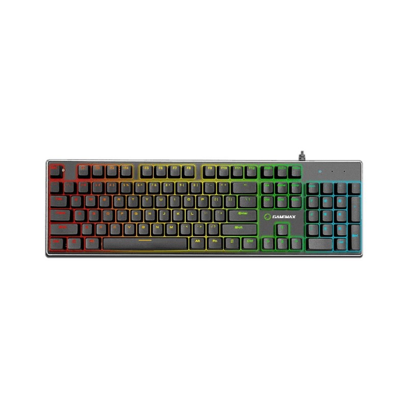 Tastiera Meccanica Gaming Usb Gamemax K901 Rgb Rainbow Key Switch Blu Layout UK Tastiera Meccanica Gaming Usb Gamemax K901 Rgb Rainbow Key Switch Blu Layout UK