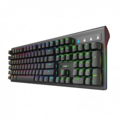 Tastiera Meccanica Multimediale Gaming Usb Gamemax KG801 Rgb Rainbow 104 Tasti Key Switch Blu Layout UK