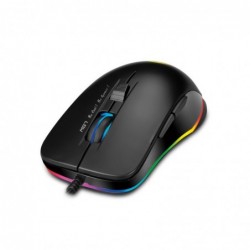 Mouse Ottico Usb Gaming Gamemax MG7 Rgb Rainbow 7 Tasti Programmabili 3200Dpi Regolabili + MousePad