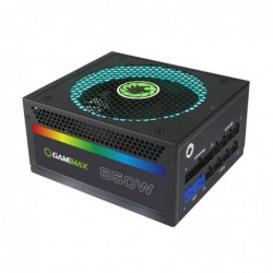 Alimentatore Atx Full Modulare GameMax RGB850 80+ Gold 850W RGB PFC Attivo Ventola 140mm RGB Smart Rpm Control