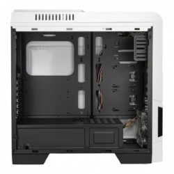 Case Atx Vultech Oblivion GS-0585B Rev2.2 Bianco 0.6MM SPCC 4*USB3.0/2.0 1*Fan Blu 1*Card Reader Side Full Plexiglass