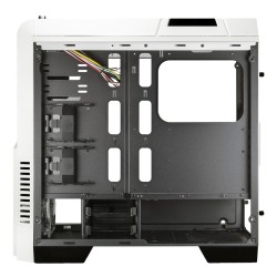 Case Atx Vultech Oblivion GS-0585B Rev2.2 Bianco 0.6MM SPCC 4*USB3.0/2.0 1*Fan Blu 1*Card Reader Side Full Plexiglass