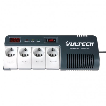 Stabilizzatore di Tensione AVR Vultech GS-1000AVR Con LCD 600W