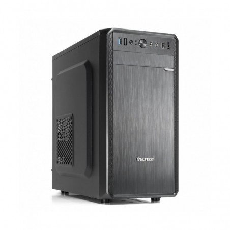 Case Micro Atx Vultech GS-2688N Con Alimentatore 500W Porta USB 3.0 e SD Card Nero