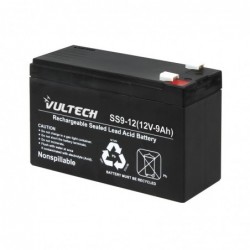 Batteria Ermetica Al Piombo Vultech GS-9AH 12V 9A per Dispositivi Elettrici