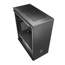 Case Full Tower Deepcool Macube 310P Black 0.8mm SPCC 2*Usb 3.0 1*Fan 120mm Top Mesh & Side Glass Magnetico