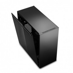 Case Atx Deepcool Full Tower Macube 550 Black 0.8mm SGCC 2*Usb 3.0 1*Fan 120mm Side Glass Magnetico