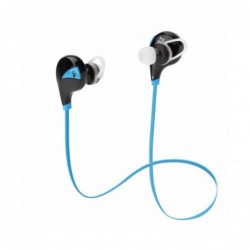 Auricolari Bluetooth v. 4.0 In-Ear Wireless Vultech HD-06BTB Blu con Microfono