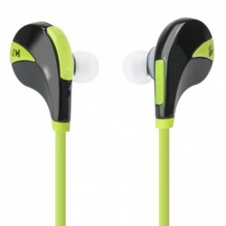 Auricolari Bluetooth v. 4.0 In-Ear Wireless Vultech HD-06BTG Verde con Microfono