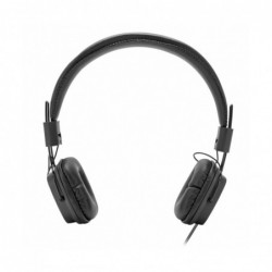 Cuffie Headphones Vultech HD-08N Nere Con Microfono e Regolatore Volume Black