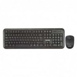 Kit Wireless Vultech KM-820W Black Tastiera Multimediale + Mouse 800/1600dpi