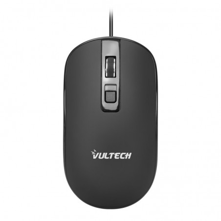 Mouse Usb Vultech MOU-2028 2400Dpi Regolabili Ergonomico Black