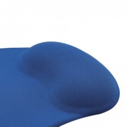 Tappetino Ergonomico Per Mouse Vultech MP-02B Blu Con Gel