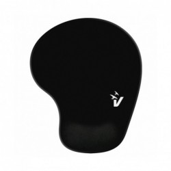 Tappetino Ergonomico Per Mouse Vultech MP-02N Nero Con Gel