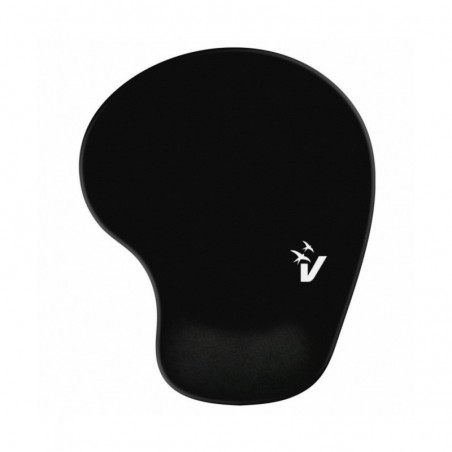 Tappetino Ergonomico Per Mouse Vultech MP-02N Nero Con Gel