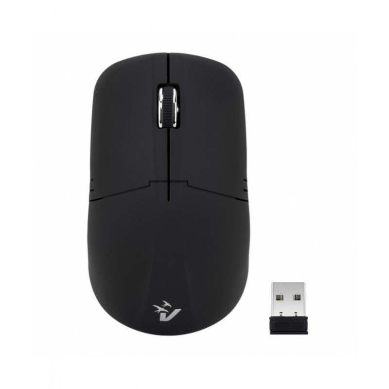 Mouse Ottico Wireless Vultech MW-02W 1000 DPI 2.4 GHz Nero