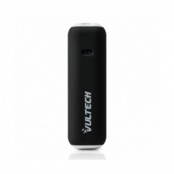 Caricabatteria Power Bank Vultech PB-2600B Rev 2.1 Bianco e Nero 2600Mah 1A