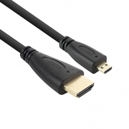 Cavo Hdmi to Micro Hdmi V1.4 Vultech SC10105 1.8 Metri Contatti in oro