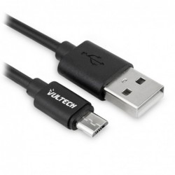 Cavo Per Smartphone Vultech SM-T31BK Usb To Micro-Usb 1 Metro Nero