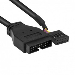 Cavo Adattatore Vultech SN21601 USB 3.0 19pin to USB 2.0 10pin 20 Cm