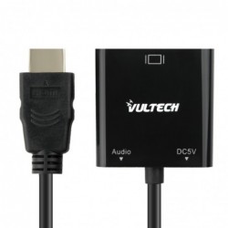 Adattatore Convertitore HDMI to VGA + Audio Vultech SN21707