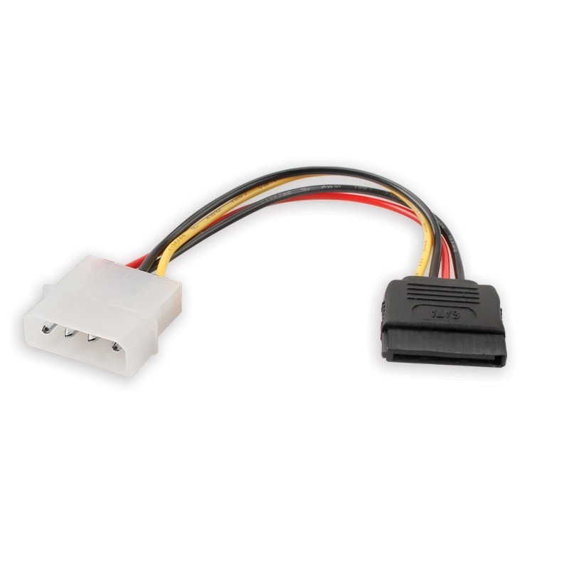 Cavo Adattatore Vultech Alimentazione Molex 4 Pin a 1 Sata