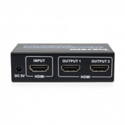 Splitter Hdmi 4K Vultech SP-HDMI2 1 In - 2 Out Con Supporto 3D e Dolby Digital Audio