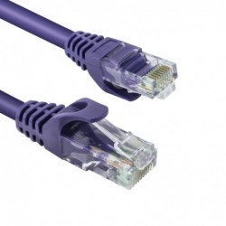 Cavo di Rete Ethernet Vultech UTP TAAU002-UTP-VL Categoria 6 24AWG 25 Cm Viola