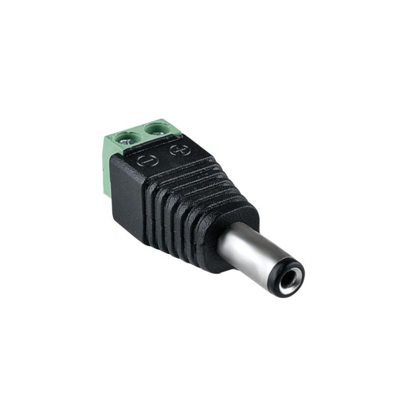 Adattatore di Alimentazione Maschio Vultech SA31519 per Telecamera 10Pz Adattatore di Alimentazione Maschio Vultech SA31519 per Telecamera 10Pz