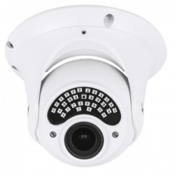 Telecamera Dome IP Vultech VS-IPC2520DMV-LT 1/2,9'' 2 Mpx 1080P H.265 POE 2,8-12mm Varifocale 30Pcs Led IR SMD 30m P2P Smart