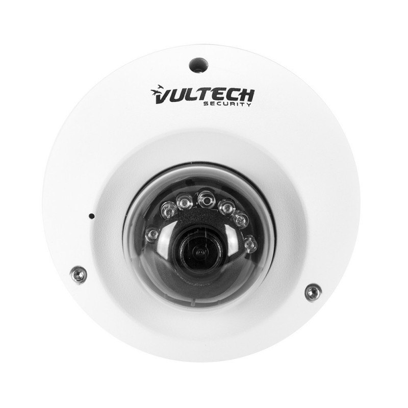 Telecamera Mini Dome IP Vultech VS-IPC2540DMXWD-LT 1/1,3'' 4 Mpx H.265 WDR POE 2,8mm 6Pcs Led IR 25m P2P Smart SD Card Mic