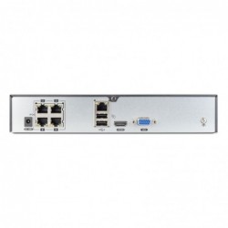 NVR 4 Canali POE Vultech VS-NVR6504-POE-5MP Fino A 5Mpx H.265 HDMI P2P CLOUD 1 HD