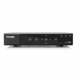 UVR 5IN1 Ibrido 8CH Analog.+ 2 Digit. Vultech VS-UVR7008-RTP2 HDMI P2P CLOUD 1 HD 8MPX CVBS 4K H265