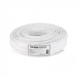 Cavo Allarme VulTech Security SC16101-100 4 Cavi + 2 Alimentazione 100m Bianco Plastica PVC