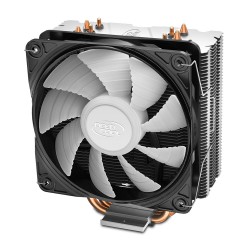 Dissipatore Deepcool Gammaxx 400 V2 Per Cpu Amd Am4 & Intel 4 Heatpipes 1*Fan Led Rosso PWM 120mm