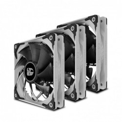 Dissipatore a Liquido Deepcool Castle 360EX Bianco Anti-Leak Rainbow per CPU Intel & Amd AM4 3*Fan 120mm