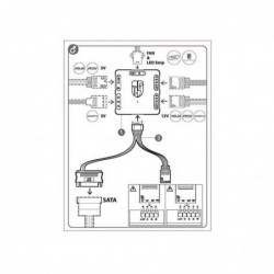 Convertitore Adattatore Deepcool 5V ADD-RGB to 12V RGB